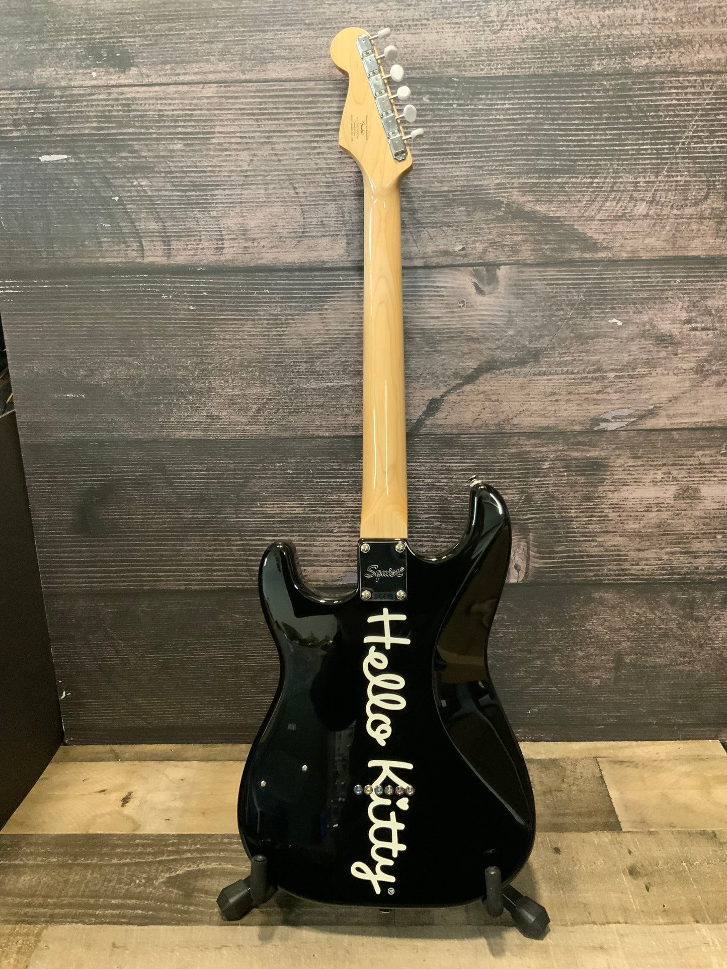 Squier Hello Kitty Stratocaster - Black Finish