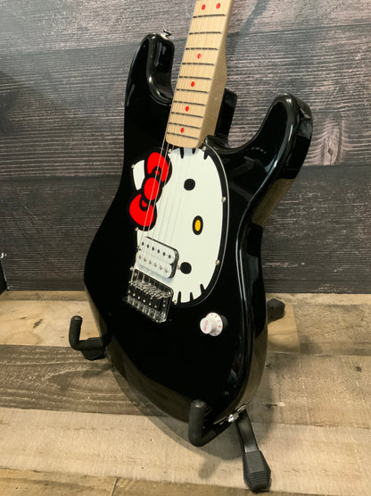 Squier Hello Kitty Stratocaster - Black Finish