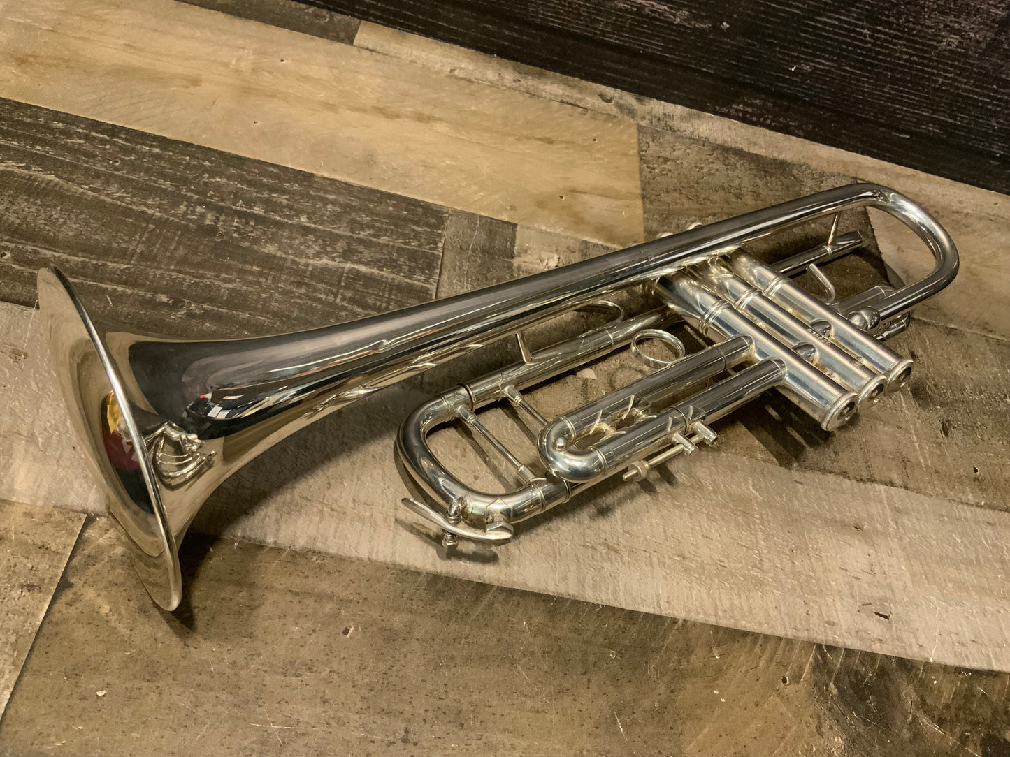 Bach Stradivarius Model 37 Silver Plated Trumpet (used, very good condition)