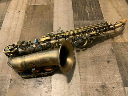 P. Mauriat System-76 Curved Soprano Saxophone SYSTEM-76SCDK - Dark Vintage Lacquer