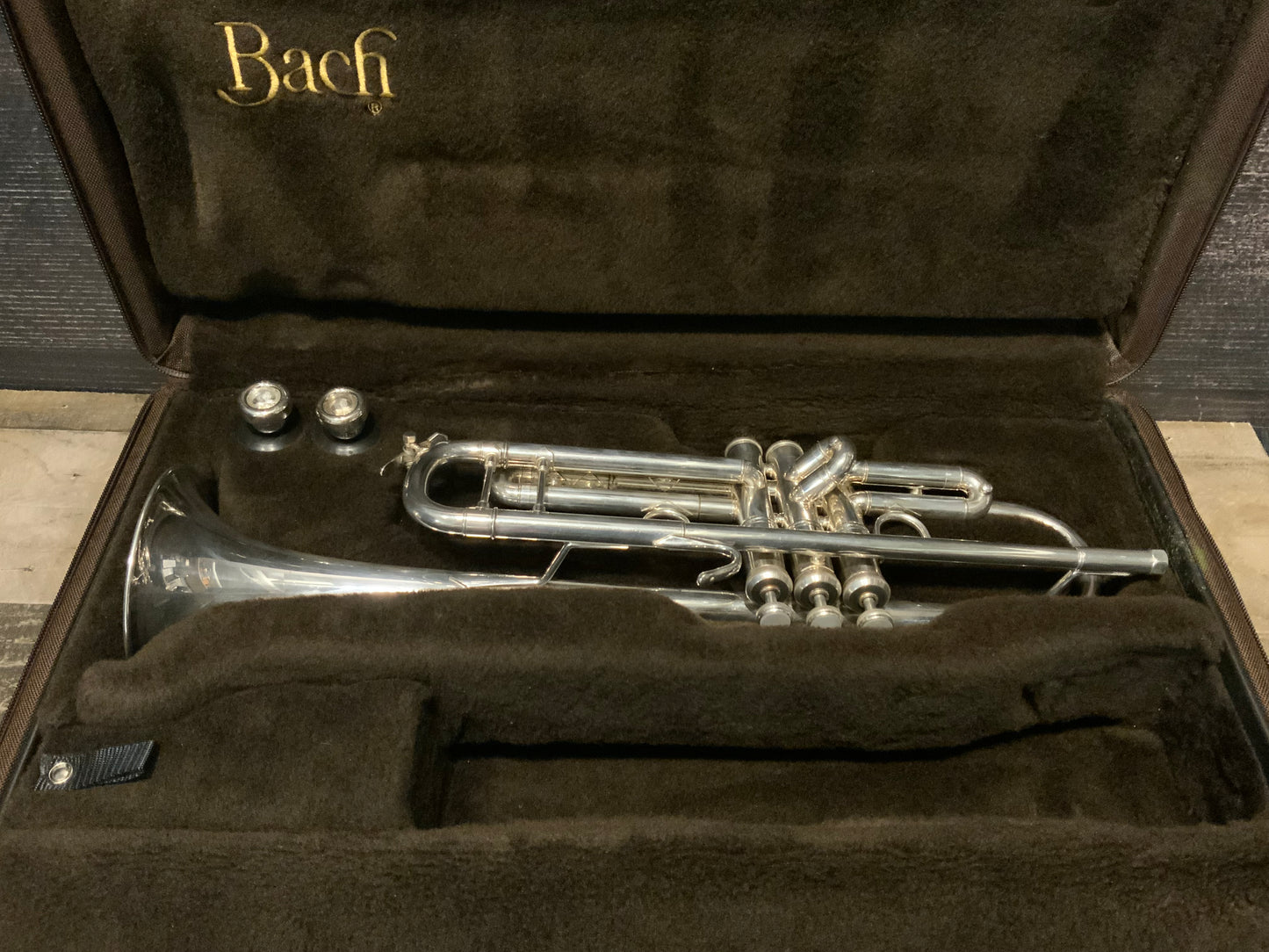 Bach Stradivarius Model 37 Silver Plated Trumpet (used, very good condition)