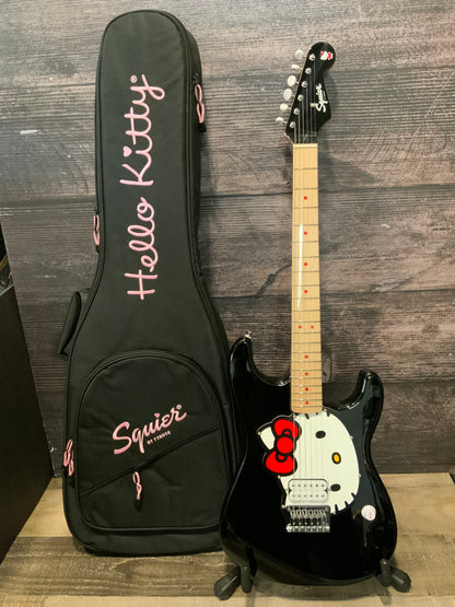 Squier Hello Kitty Stratocaster - Black Finish