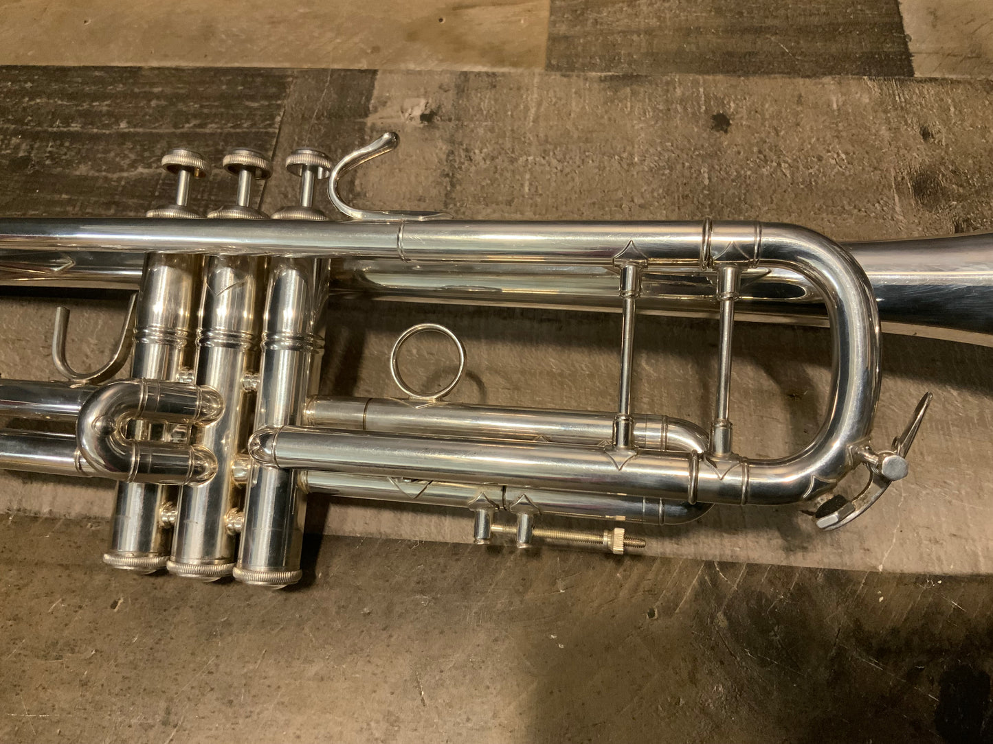 Bach Stradivarius Model 37 Silver Plated Trumpet (used, very good condition)