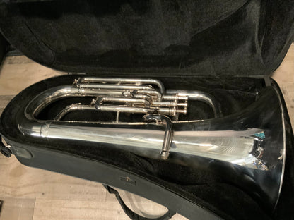 Besson BE162-2-0 Prodige 3-Valve Bb Euphonium - Silver Plated (used/B-stock demo - Excellent condition)
