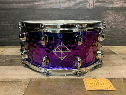 Dixon Cornerstone PDSCST654PTS Purple Titanium 6.5” x 14” Snare Drum