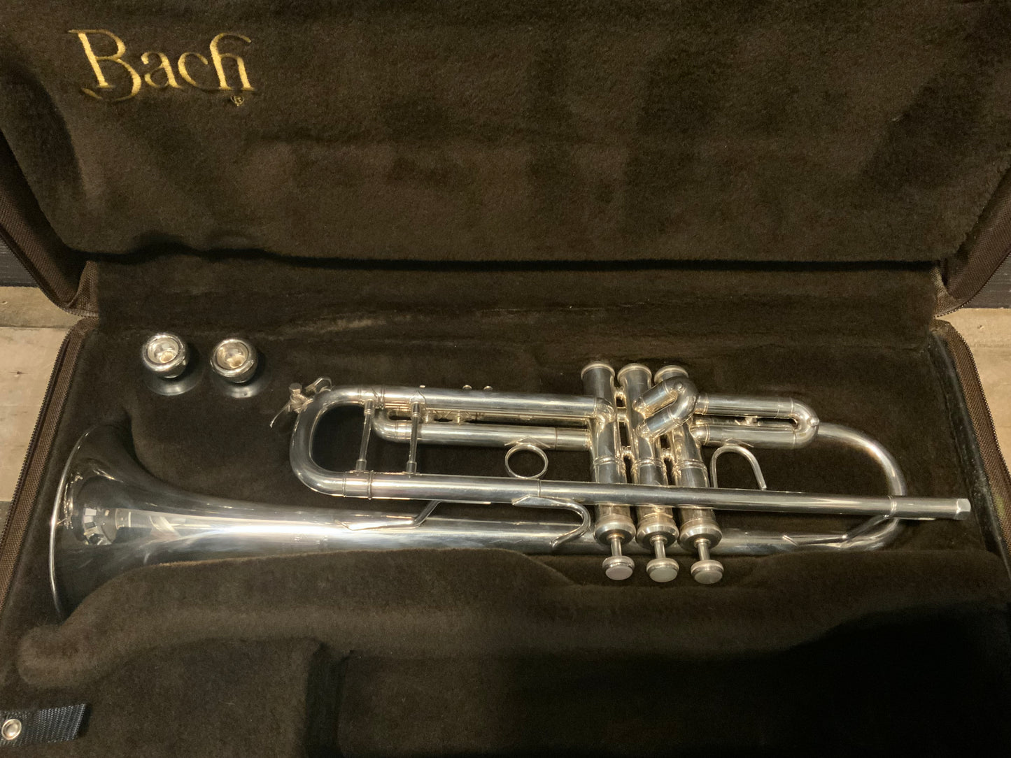 Bach Stradivarius Model 37 Silver Plated Trumpet (used, very good condition)