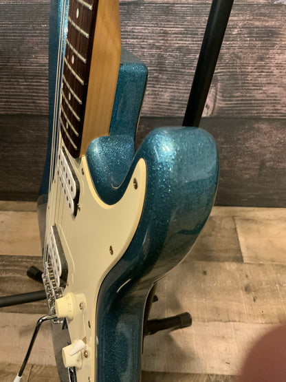 Squier Bullet Strat - Blue Sparkle (used, good condition)