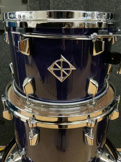 Dixon Artisan Maple 320 Drum Shell Kit PODAN320-04-FDS-CR - Future Dusk Sparkle