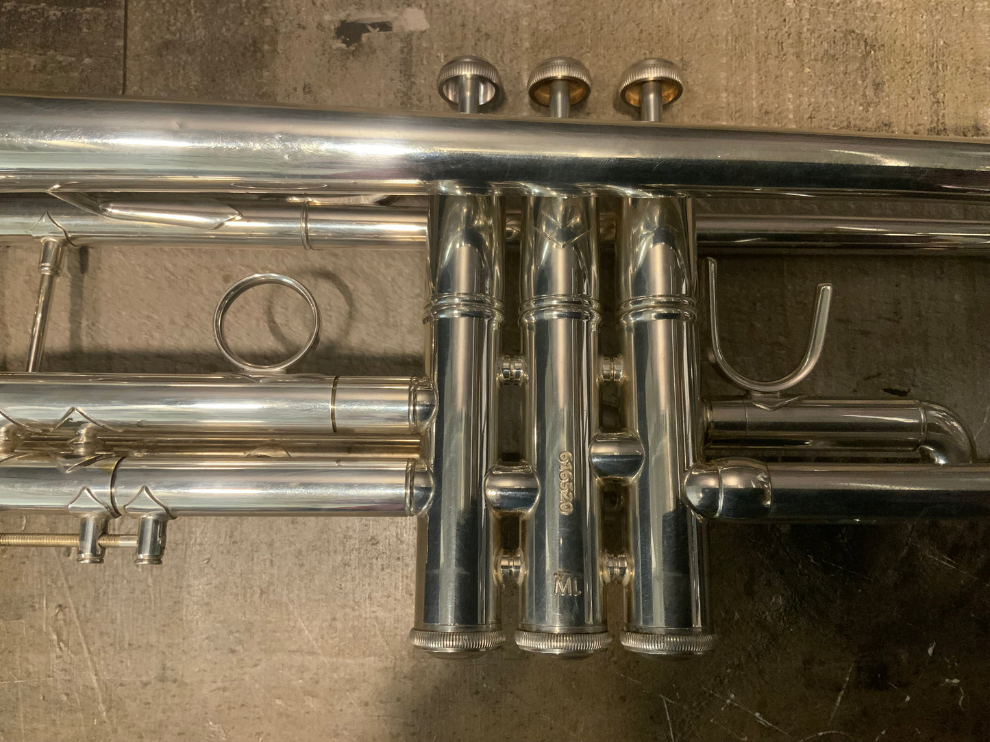 Bach Stradivarius Model 37 Silver Plated Trumpet (used, very good condition)