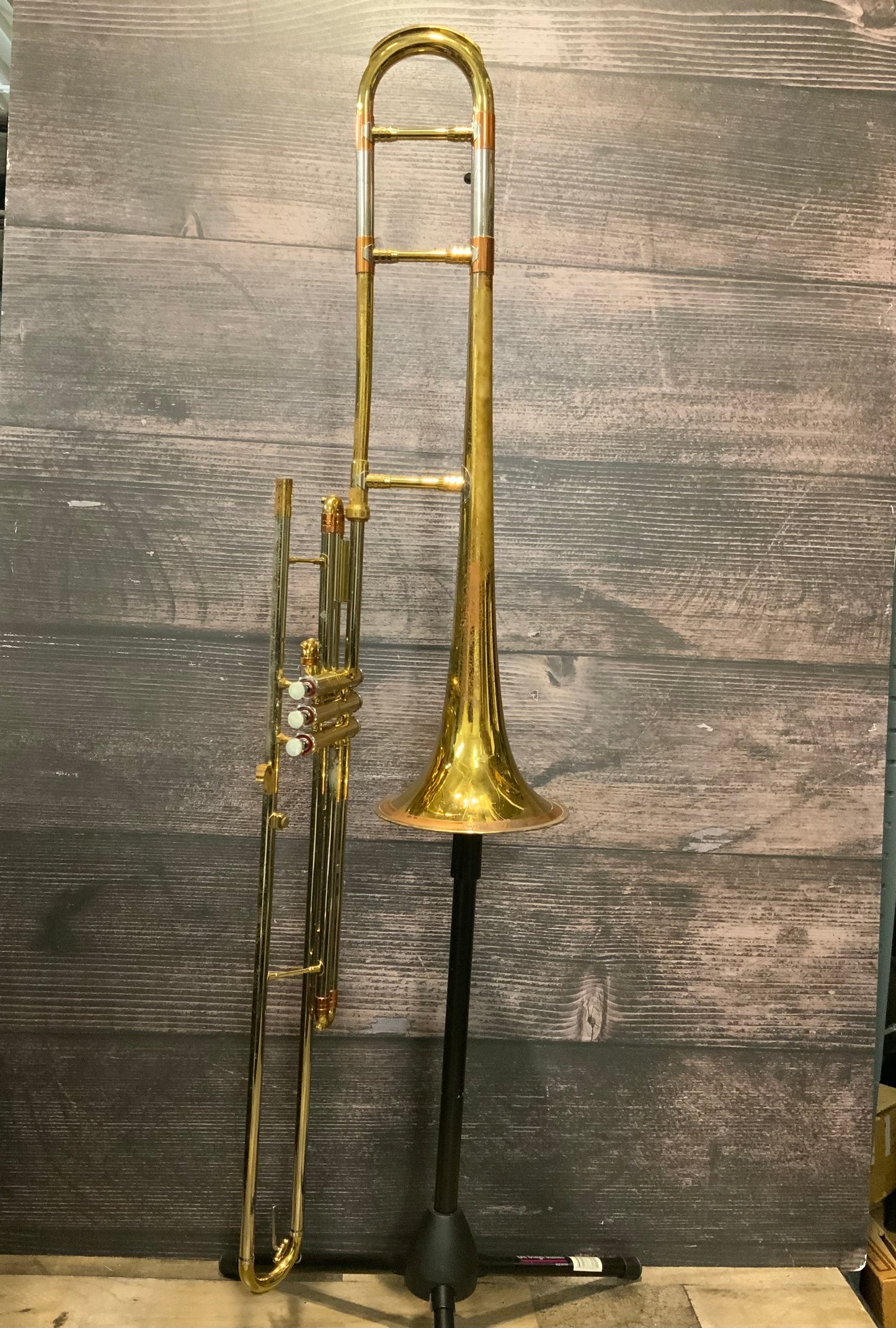 Getzen Super Deluxe Valve Trombone (vintage, good condition)