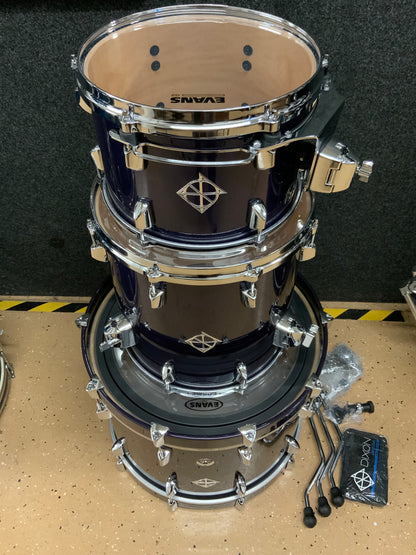 Dixon Artisan Maple 320 Drum Shell Kit PODAN320-04-FDS-CR - Future Dusk Sparkle