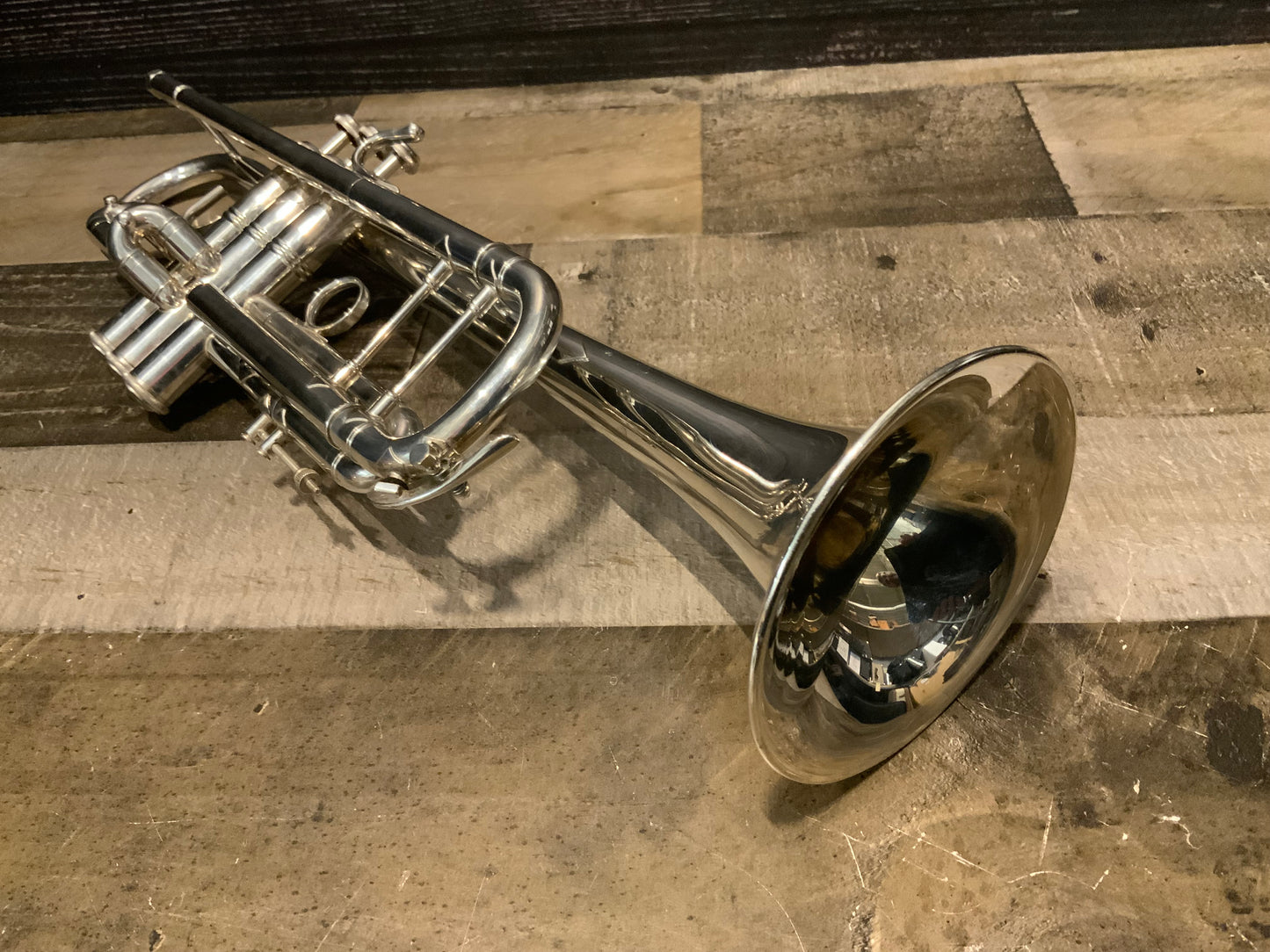 Bach Stradivarius Model 37 Silver Plated Trumpet (used, very good condition)