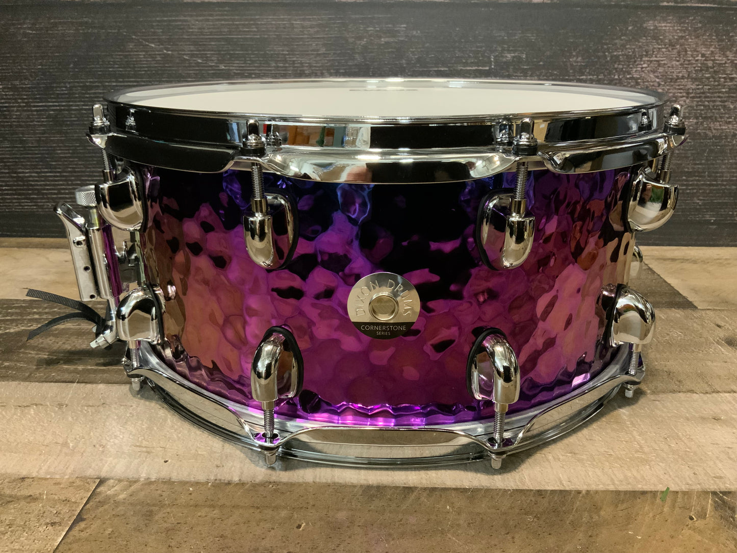 Dixon Cornerstone PDSCST654PTS Purple Titanium 6.5” x 14” Snare Drum