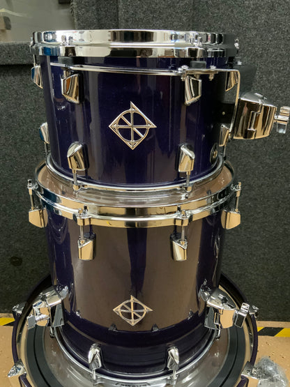 Dixon Artisan Maple 320 Drum Shell Kit PODAN320-04-FDS-CR - Future Dusk Sparkle