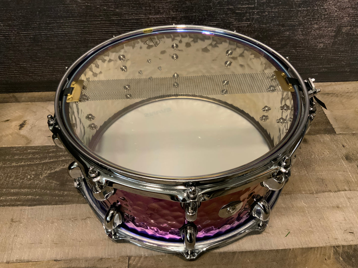 Dixon Cornerstone PDSCST654PTS Purple Titanium 6.5” x 14” Snare Drum