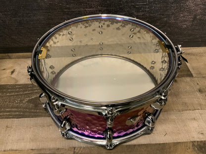 Dixon Cornerstone PDSCST654PTS Purple Titanium 6.5” x 14” Snare Drum