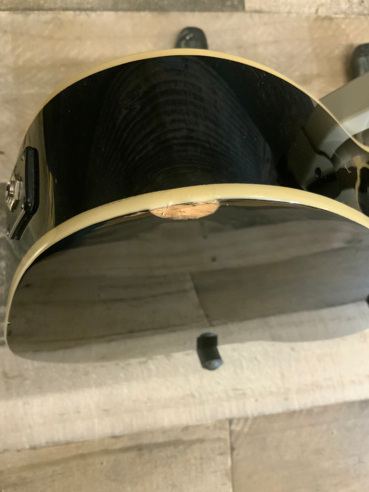 Fender Fullerton Tele Ukulele - Black (factory 2nd-finish flaw)