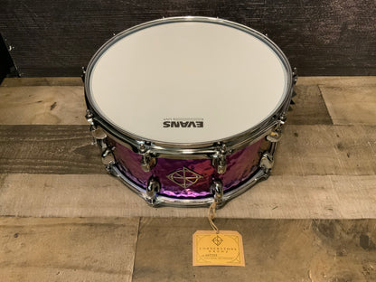 Dixon Cornerstone PDSCST654PTS Purple Titanium 6.5” x 14” Snare Drum