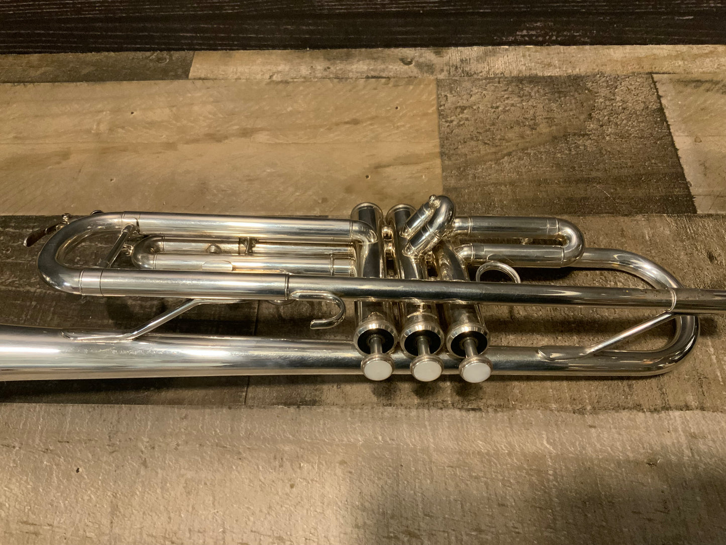 Yamaha YTR2335 Silver Plated Trumpet (used, good condition)