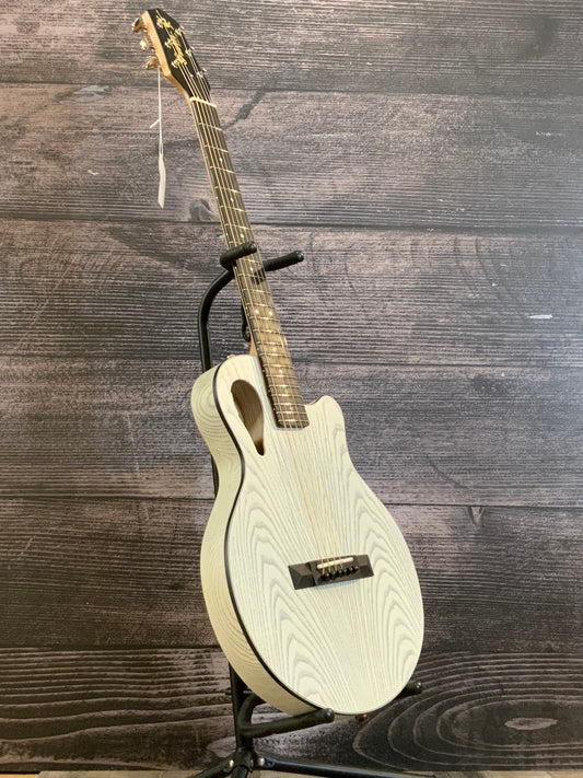 Gruhn Versitar Thinline AM9506 Ash Acoustic/Electric Guitar