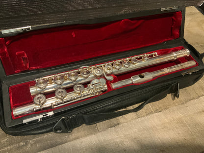 Gemeinhardt 33SB Open-Hole Professional Silver Flute (used, very good condition)
