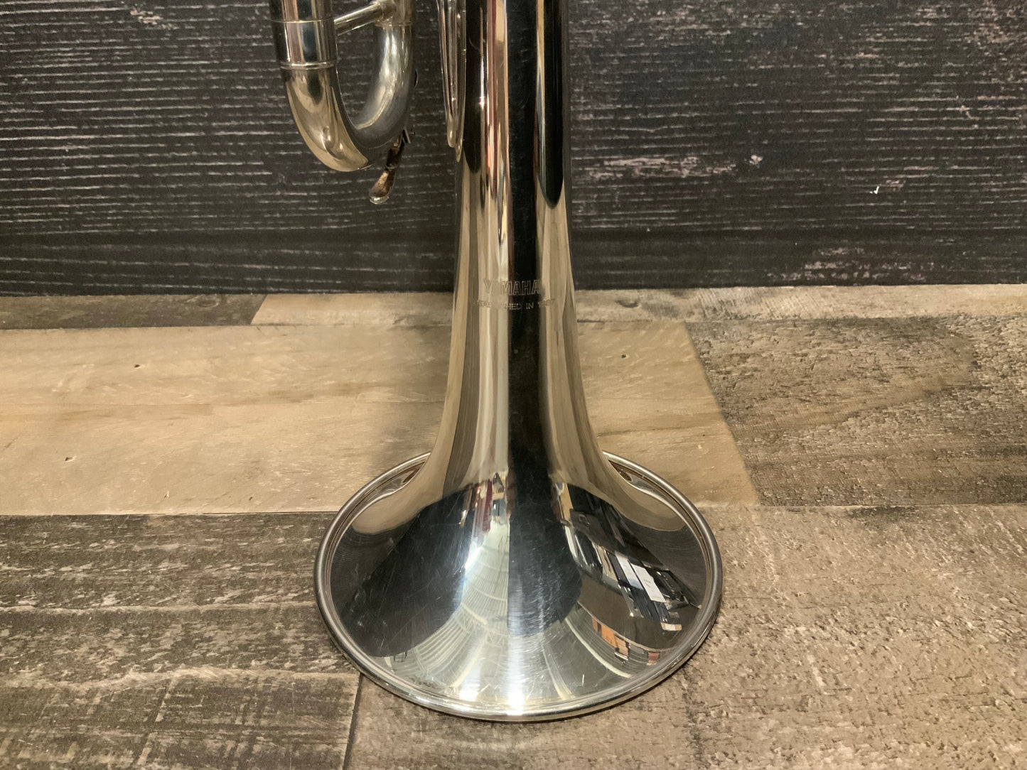 Yamaha YTR2335 Silver Plated Trumpet (used, good condition)