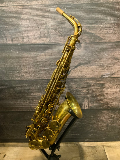 P. Mauriat System 76 Alto Saxophone SYSTEM-76AUL - Unlacquered Raw Brass