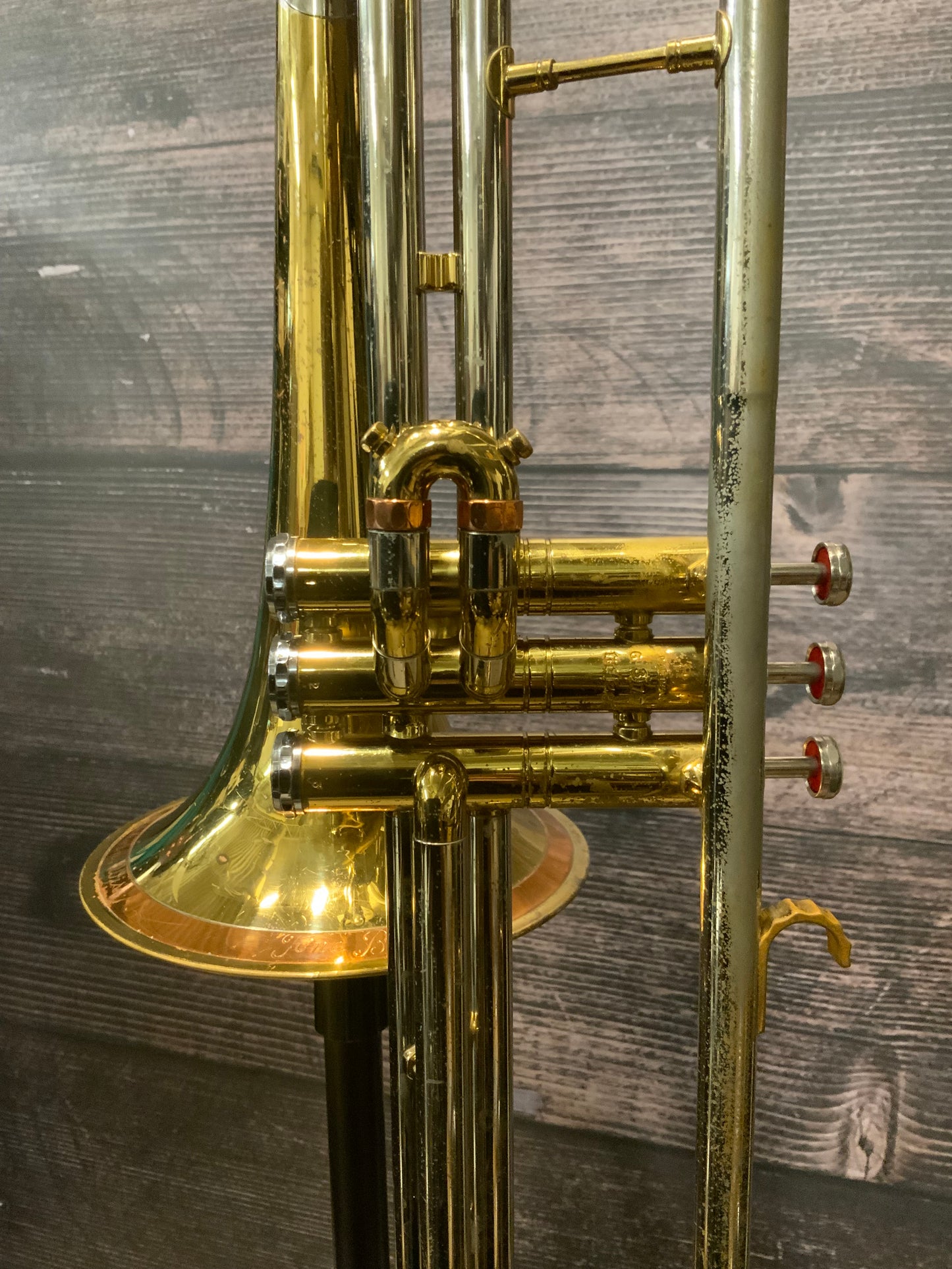 Getzen Super Deluxe Valve Trombone (vintage, good condition)