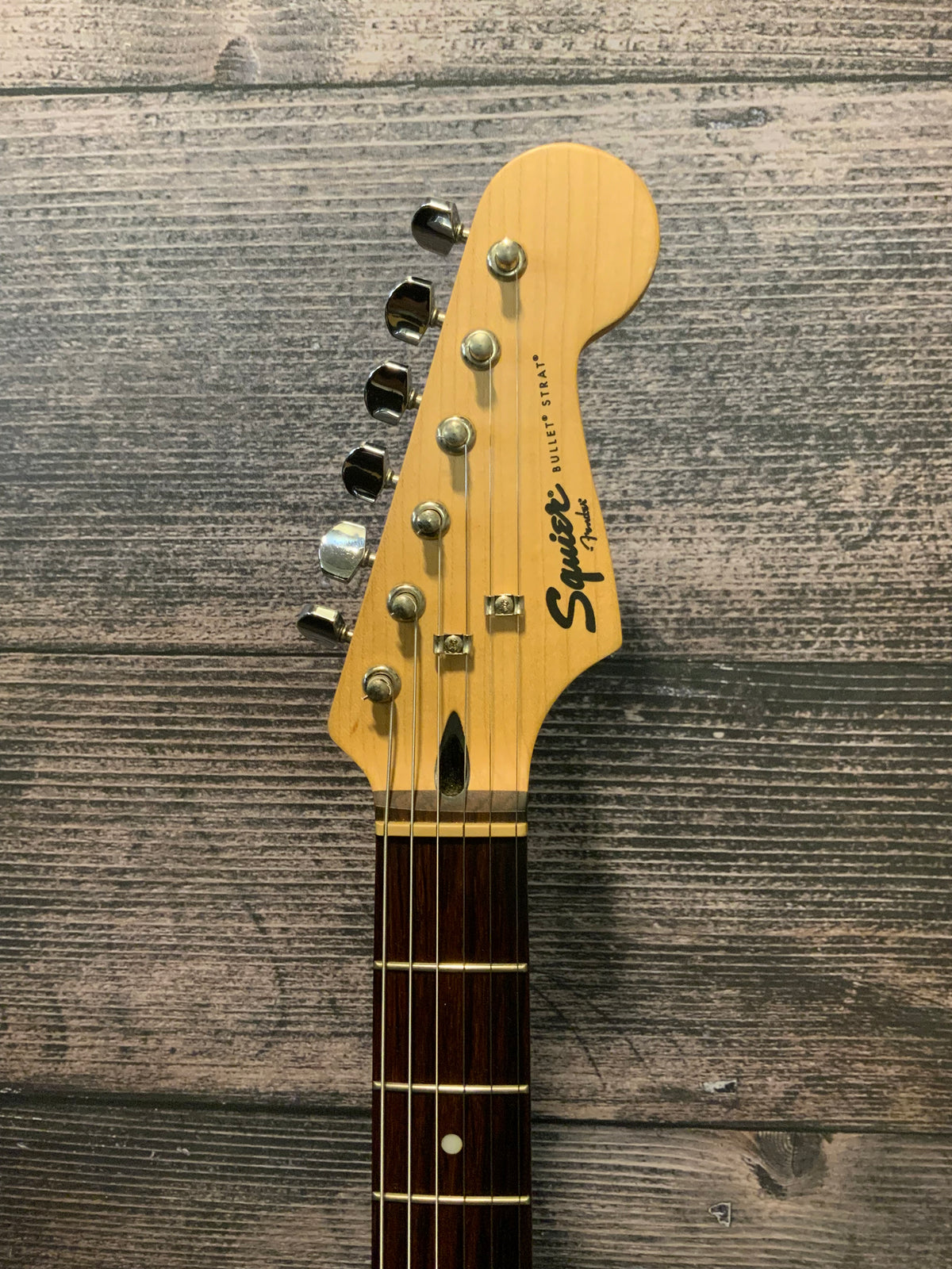 Squier Bullet Strat - Blue Sparkle (used, good condition)