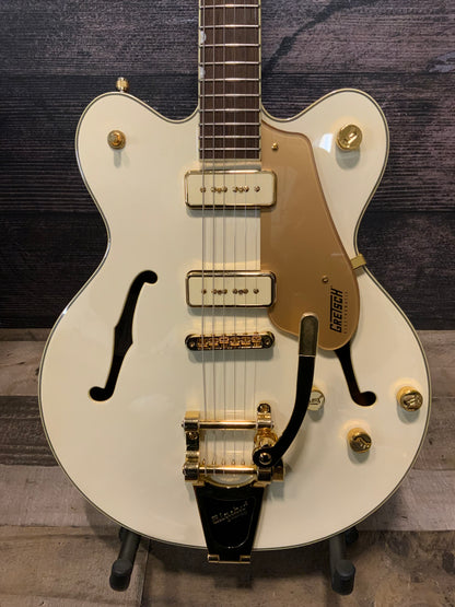 Gretsch Electromatic LTD Pristine Center Block Double-Cut Electric Guitar - White Gold (used, excellent condition)