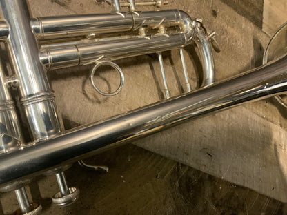 Bach Stradivarius Model 37 Silver Plated Trumpet (used, very good condition)