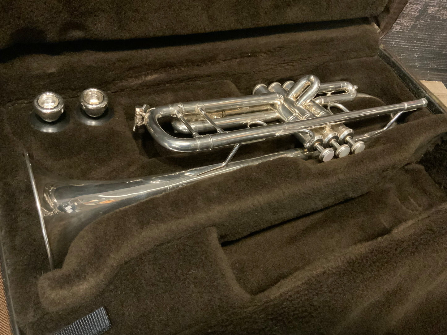 Bach Stradivarius Model 37 Silver Plated Trumpet (used, very good condition)