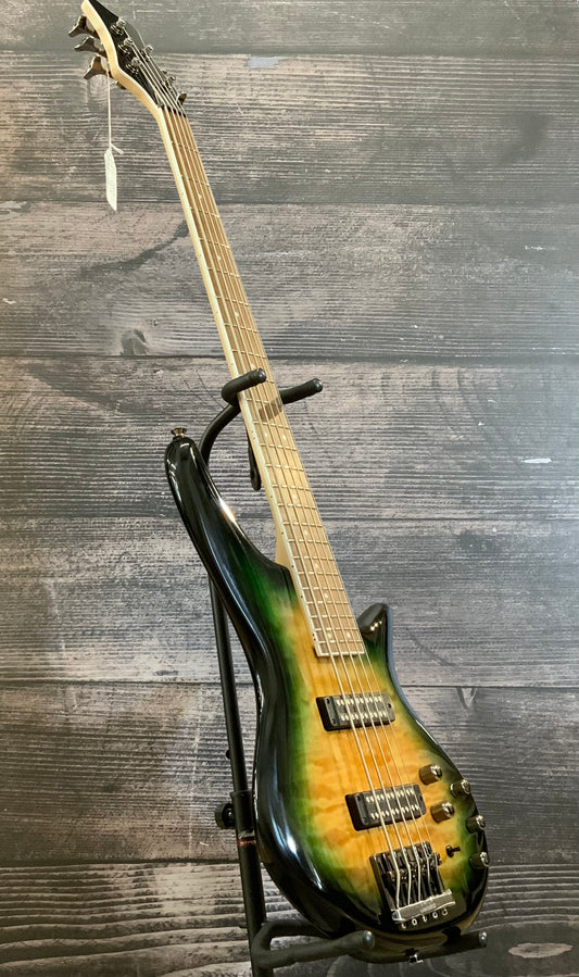 Jackson JS3QV Spectra Bass - Alien Burst (used-near mint factory 2nd)