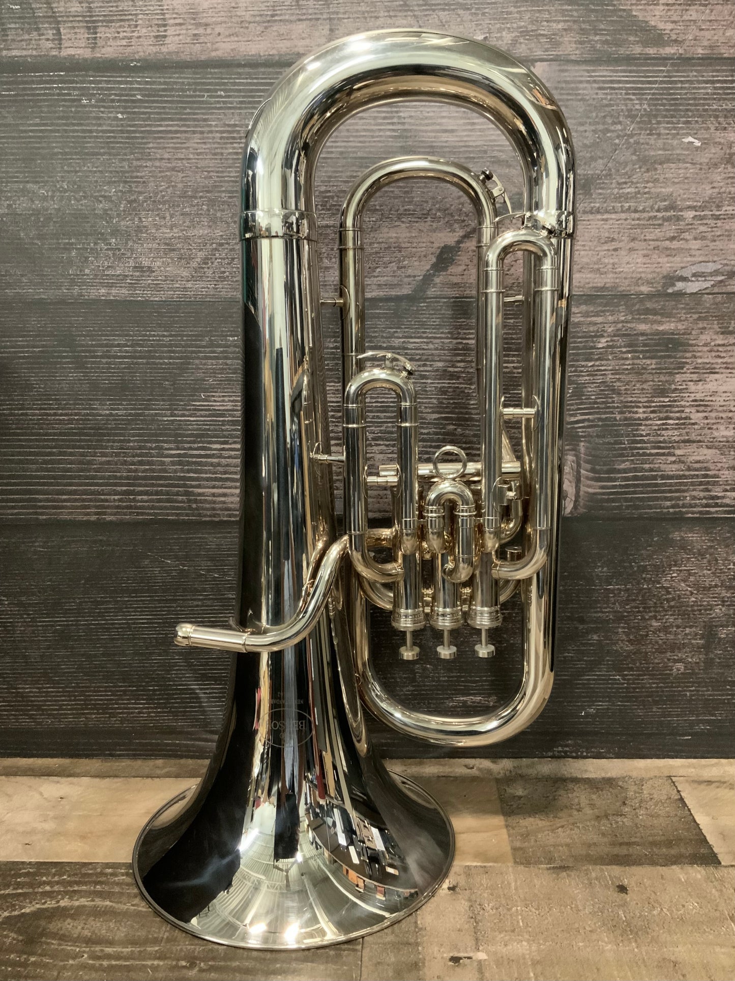 Besson BE162-2-0 Prodige 3-Valve Bb Euphonium - Silver Plated (used/B-stock demo - Excellent condition)