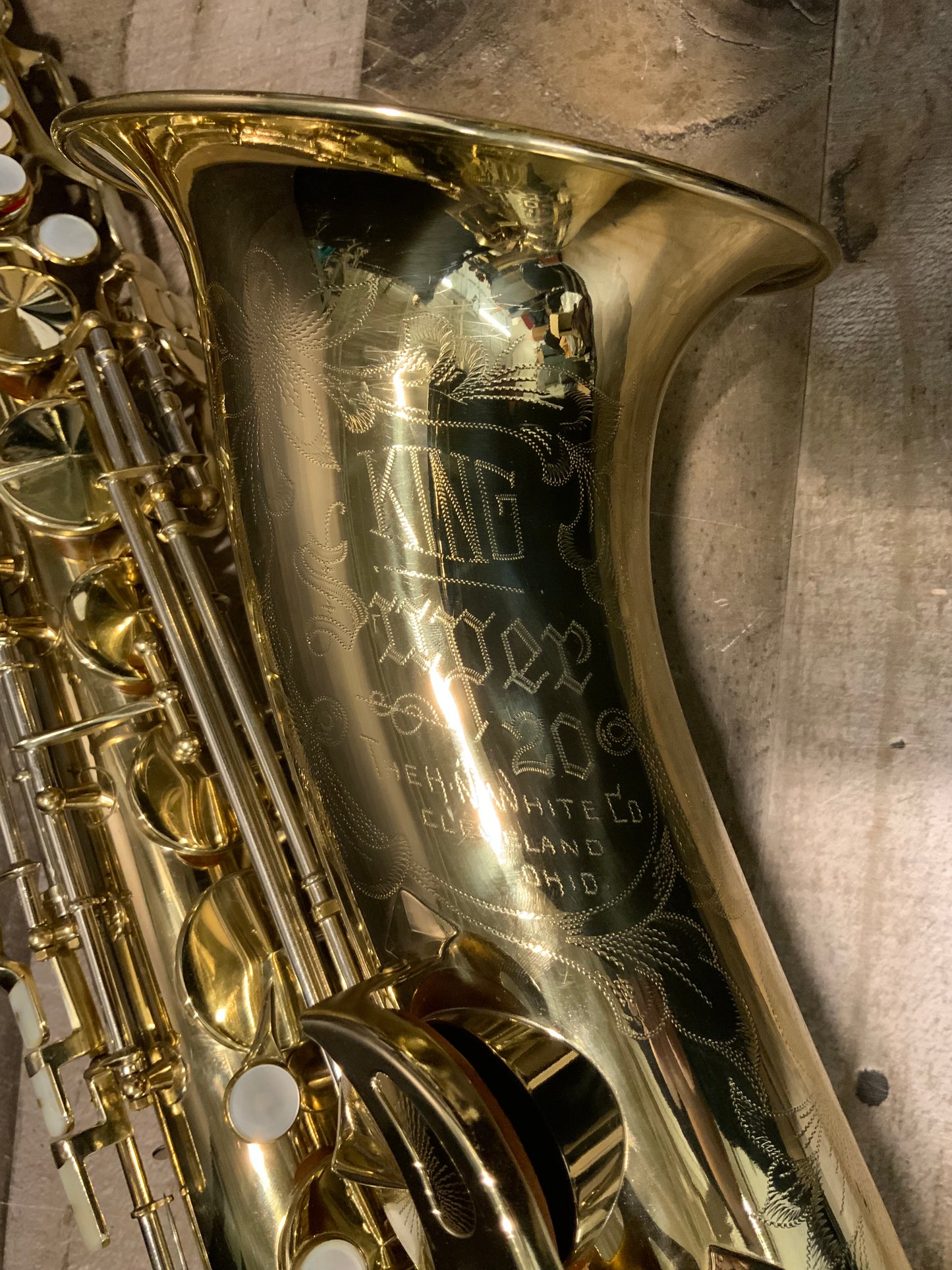 King Super 20 Tenor Saxophone - Full Pearl - Vintage 1950