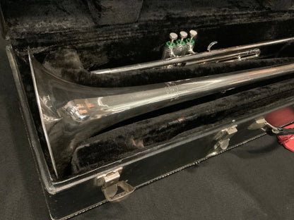 Getzen Silver Valve Trombone - Vintage 1970s