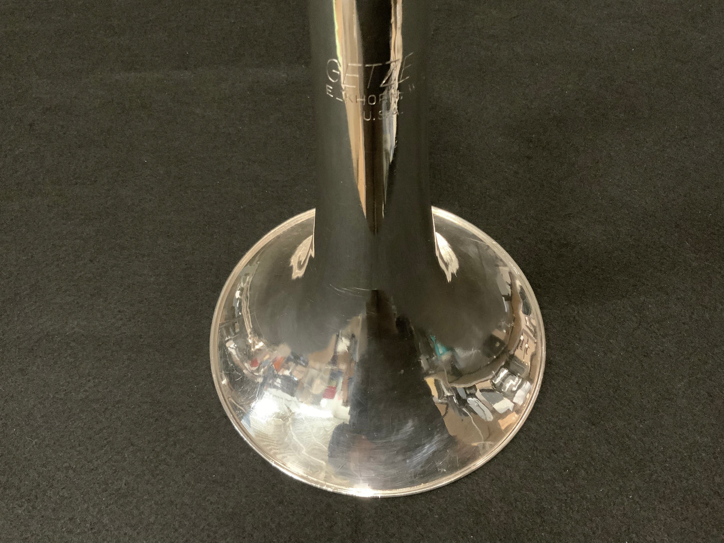 Getzen Silver Valve Trombone - Vintage 1970s