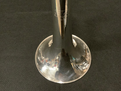 Getzen Silver Valve Trombone - Vintage 1970s
