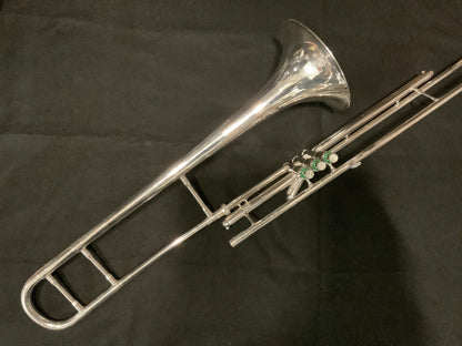 Getzen Silver Valve Trombone - Vintage 1970s