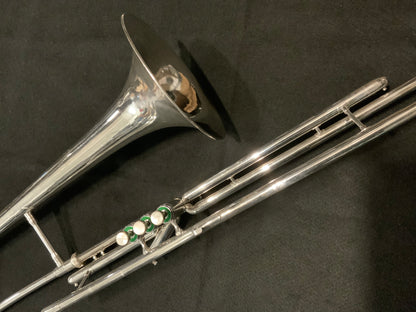 Getzen Silver Valve Trombone - Vintage 1970s