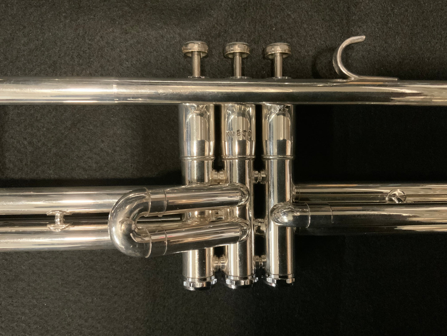 Getzen Silver Valve Trombone - Vintage 1970s