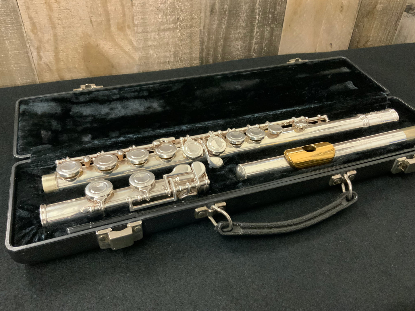 Gemeinhardt 52SP Flute with Gold Lip Plate (used)
