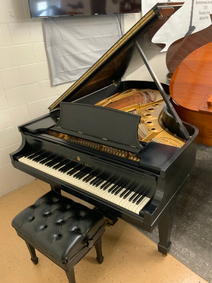 Steinway Model B Ebony Grand Piano - 1966