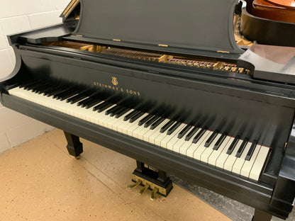 Steinway Model B Ebony Grand Piano - 1966