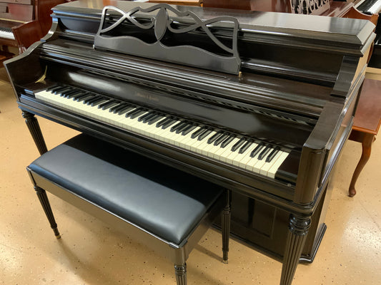 Mason & Hamlin 1974 MT Console Upright Piano