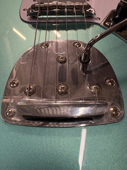 Squier Affinity Series Jaguar - Mystic Seafoam (near mint factory 2nd)