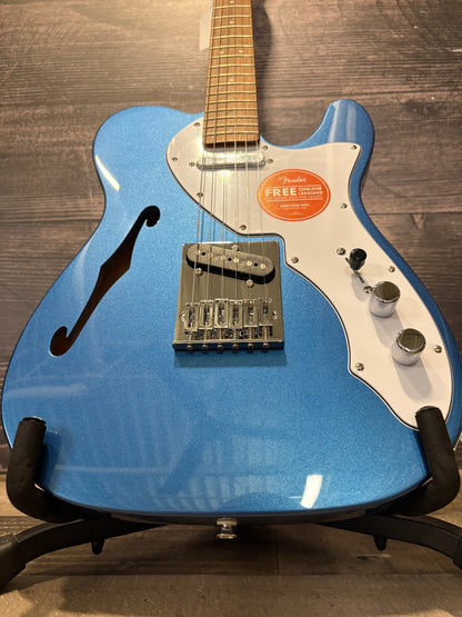 Squier Affinity Series Telecaster Thinline - Lake Placid Blue (near mint factory 2nd)