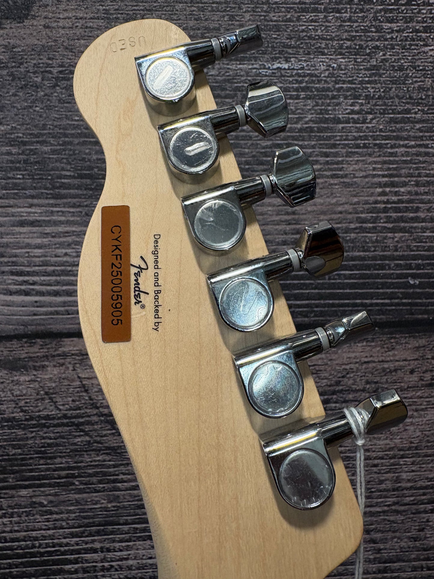 Squier Affinity Series Telecaster Thinline - Lake Placid Blue (near mint factory 2nd)