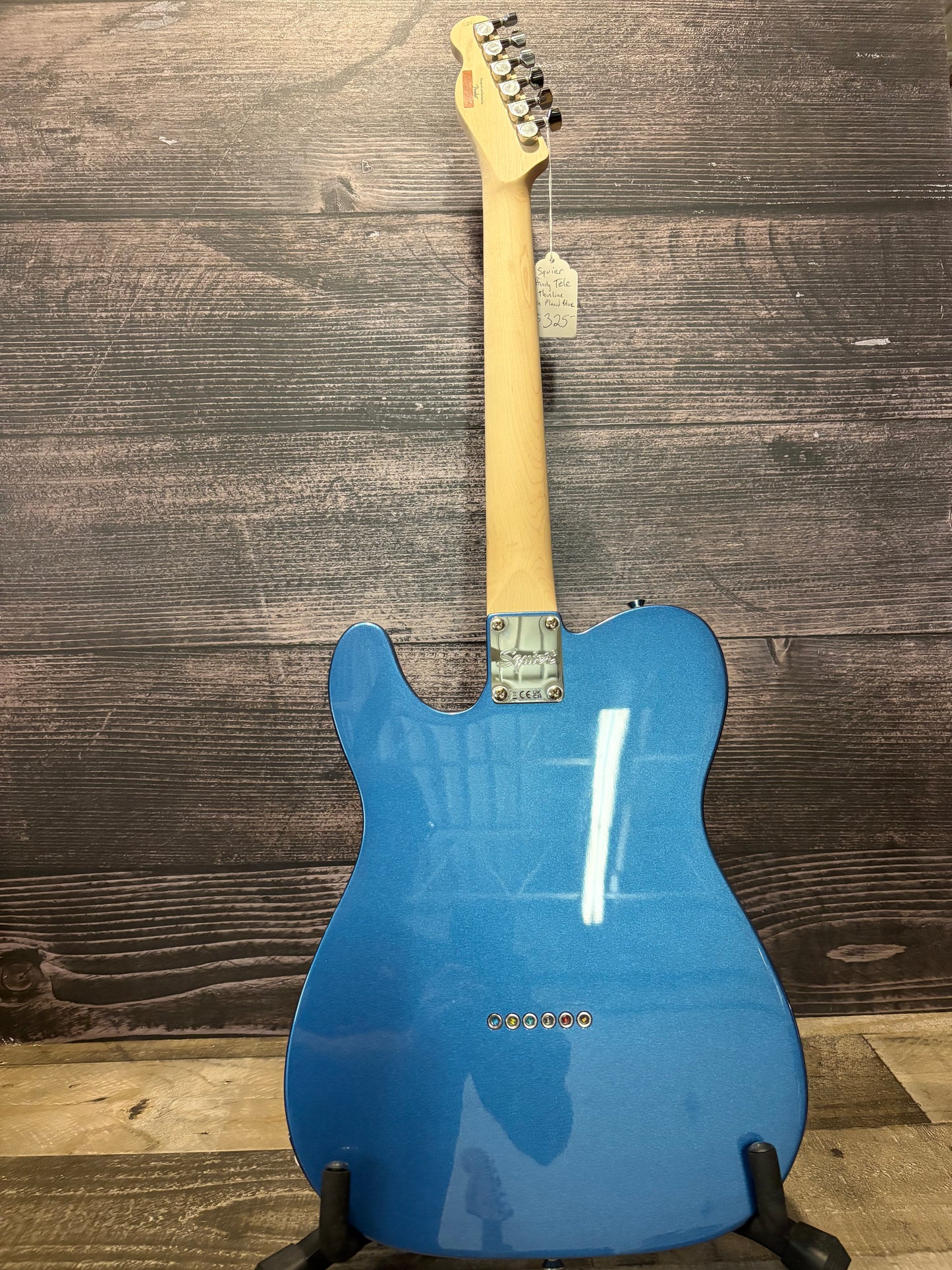 Squier Affinity Series Telecaster Thinline - Lake Placid Blue (near mint factory 2nd)