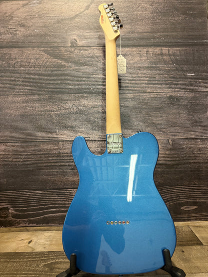 Squier Affinity Series Telecaster Thinline - Lake Placid Blue (near mint factory 2nd)